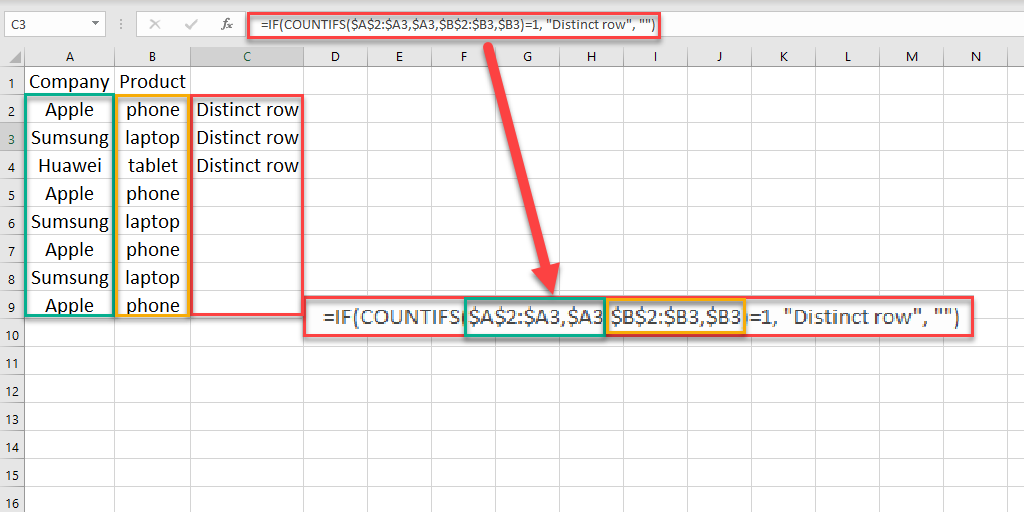 How To Count Unique And Distinct Values In Excel BSuite365