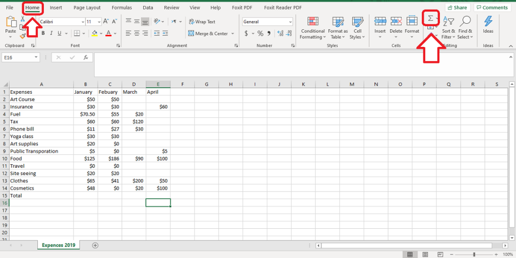 How To Sum In Excel - BSUITE365