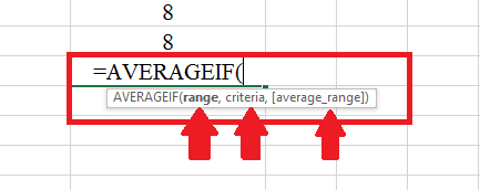 The AVERAGEIF function finds the average for them that meet the defined criteria.