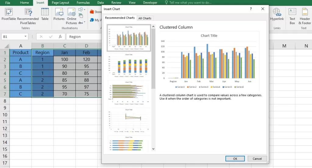 3D and Surface Charts