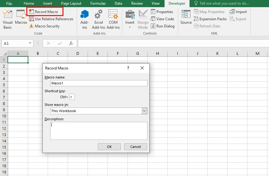 Automation with Excel Macros for Reports