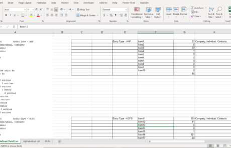 CRM Maximizer Excel file by BSuite365, mapping data based on titles