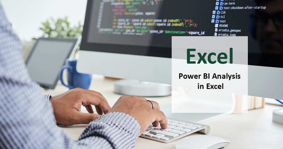 power bi analysis in Excel