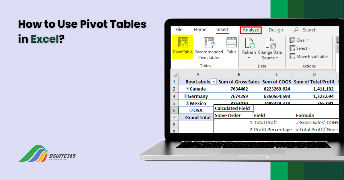 Create a PivotTable to analyze worksheet data - Microsoft Support