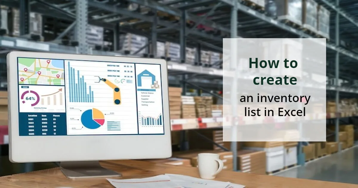 Inventory-list-in-Excel Inventory list in Excel