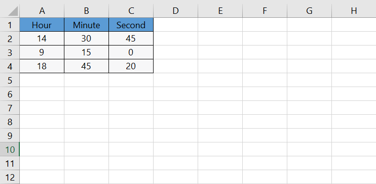 Excel Spreadsheet Functions