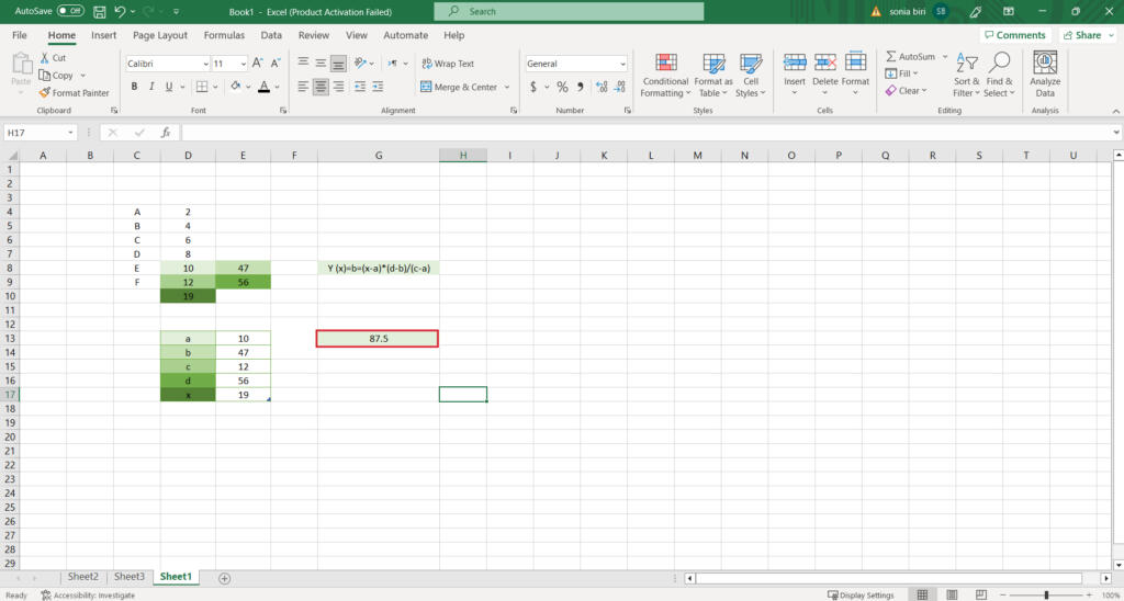 how to extrapolate in excel