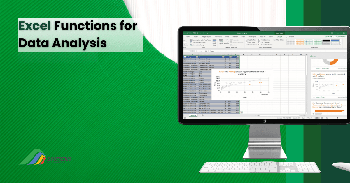 Mastering Excel Functions For Data Analysis A Comprehensive Guide Bsuite365 5248