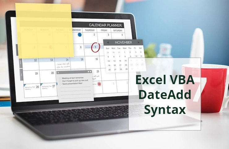 Excel VBA DateAdd Syntax