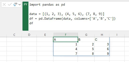 python-output-as-excel-value