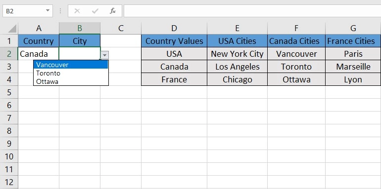 cascading dropdowns for advanced Excel troubleshooting techniques
