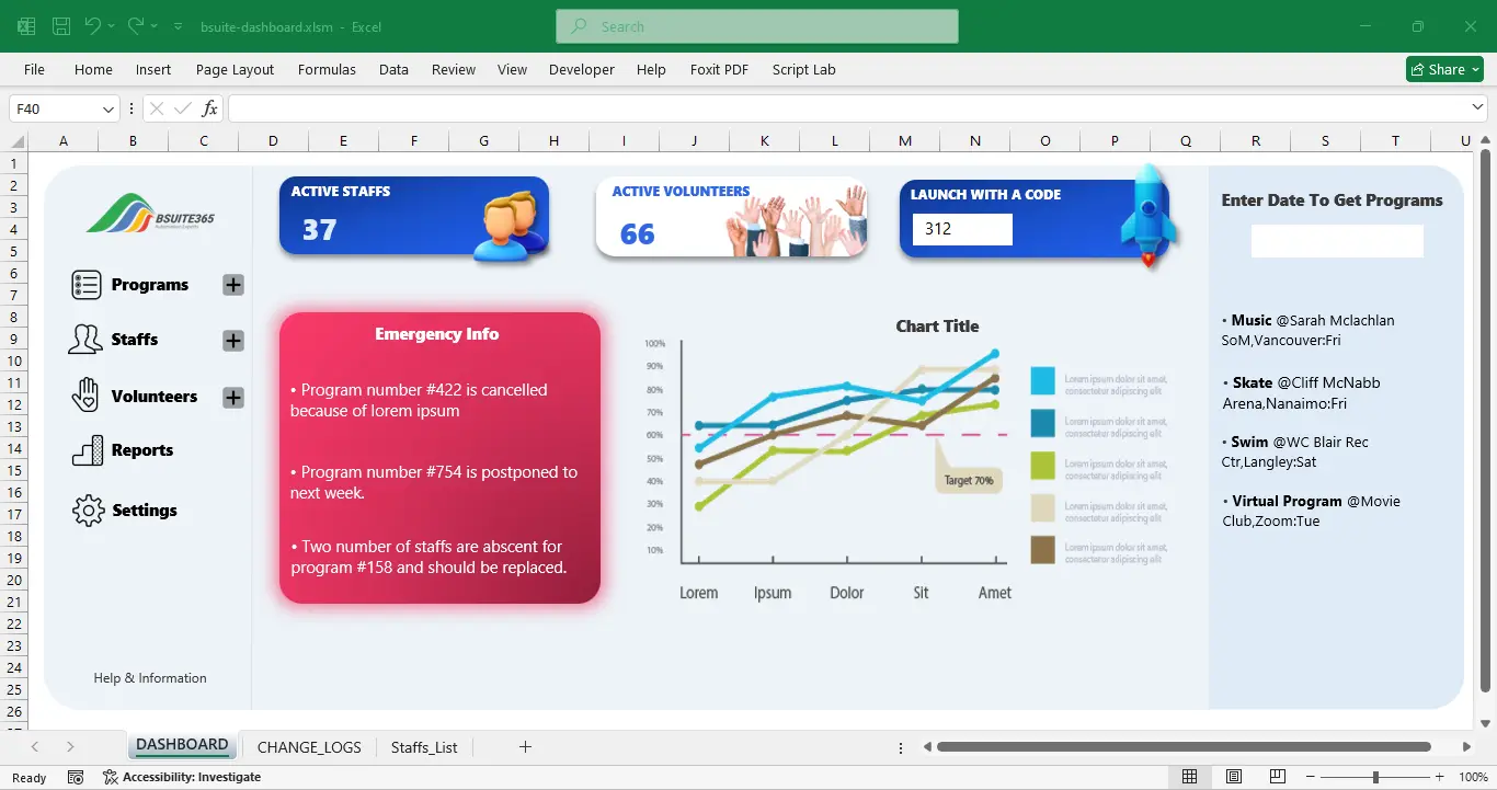 excel porfolio-bsuite365 excel consulting