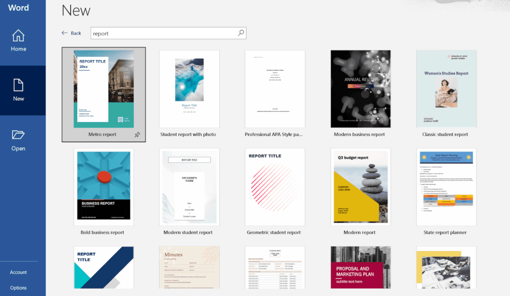 Customizing Word Templates for Professional Reports