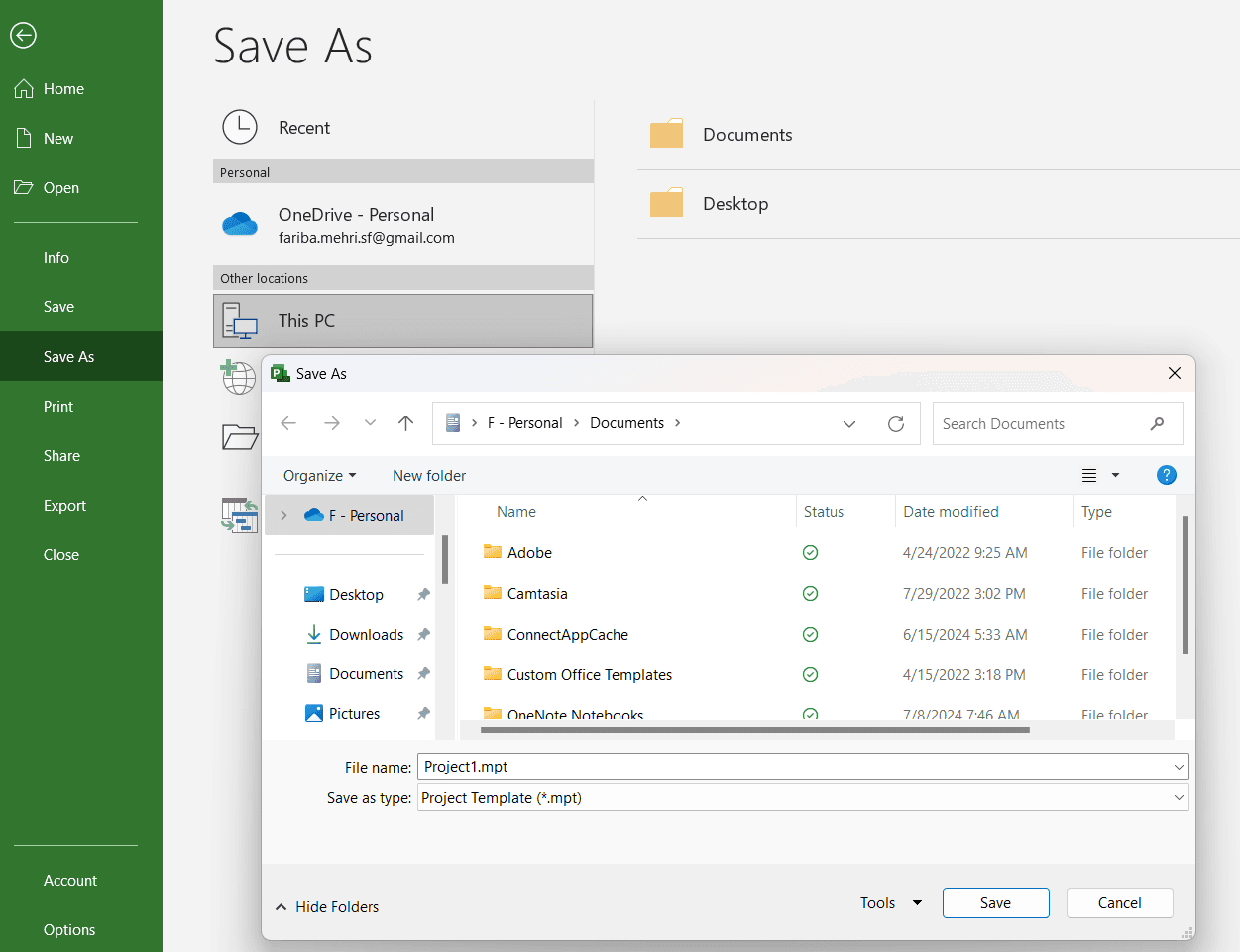 MS Project Template Automation for Efficient Project Management - BSuite365
