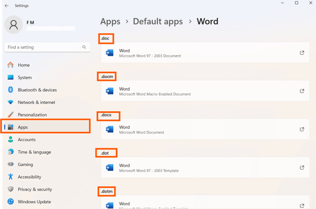  Reset File Associations 