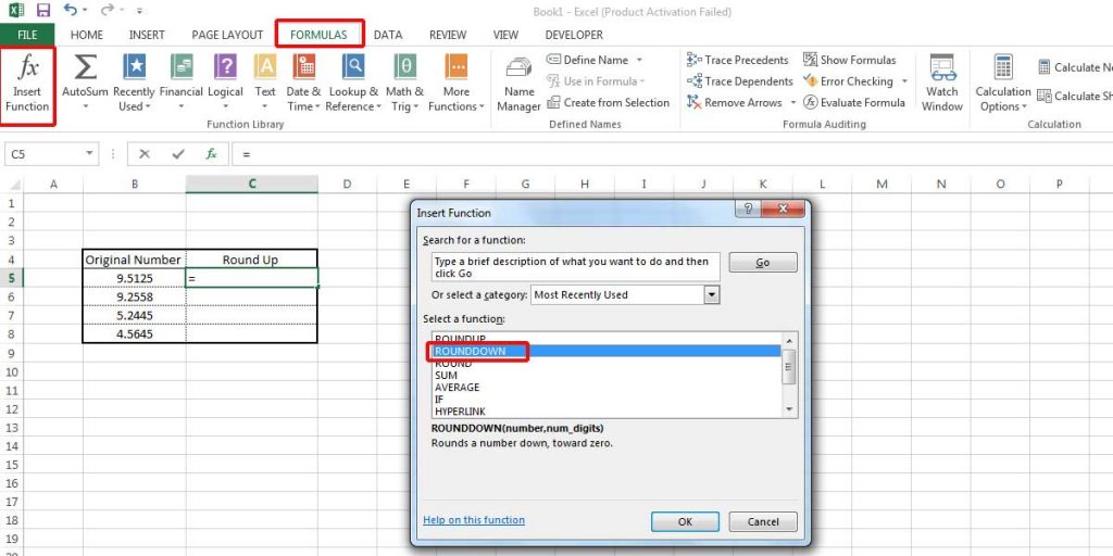 How To Round Numbers In Excel - BSuite365