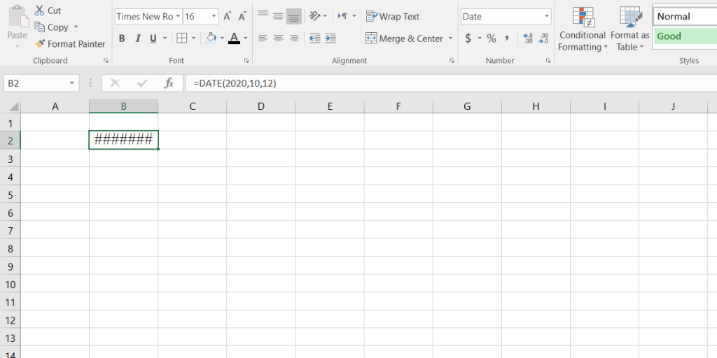 Excel ### error
